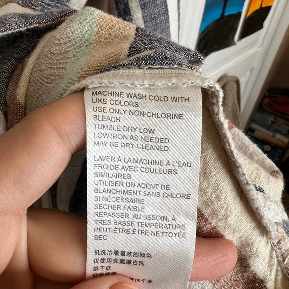 Urban Outfitters | Striped | Long Sleeve | Button Down | Retro | 80’s Style | S - Picture 3 of 5